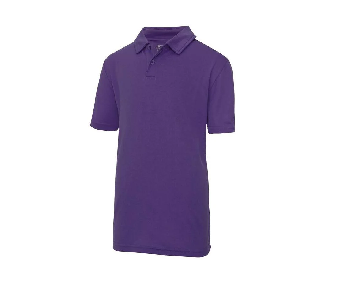 Just Cool JC040J Cool Kinderpolo – Purple