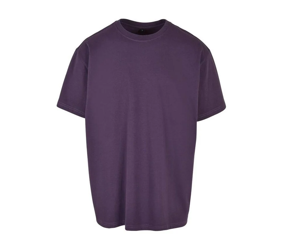 Build Your Brand BY102 Oversized T-shirt – Purple Night