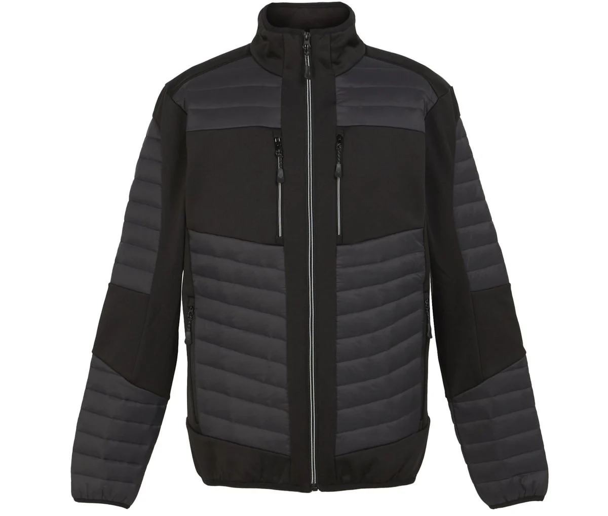 Regatta RGA563 2-laags Softshell Jas – Ash/ Black