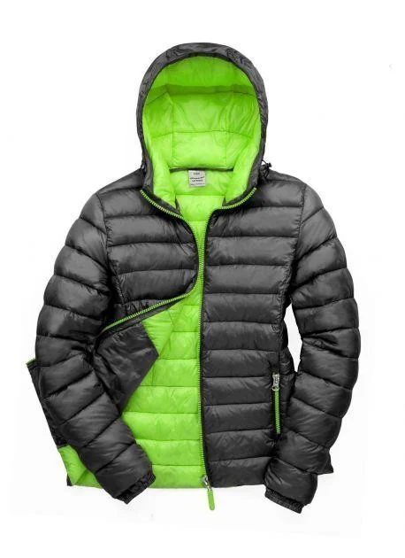 Result RS94F Snow Bird Gewatteerde Jas Dames – Black/Lime