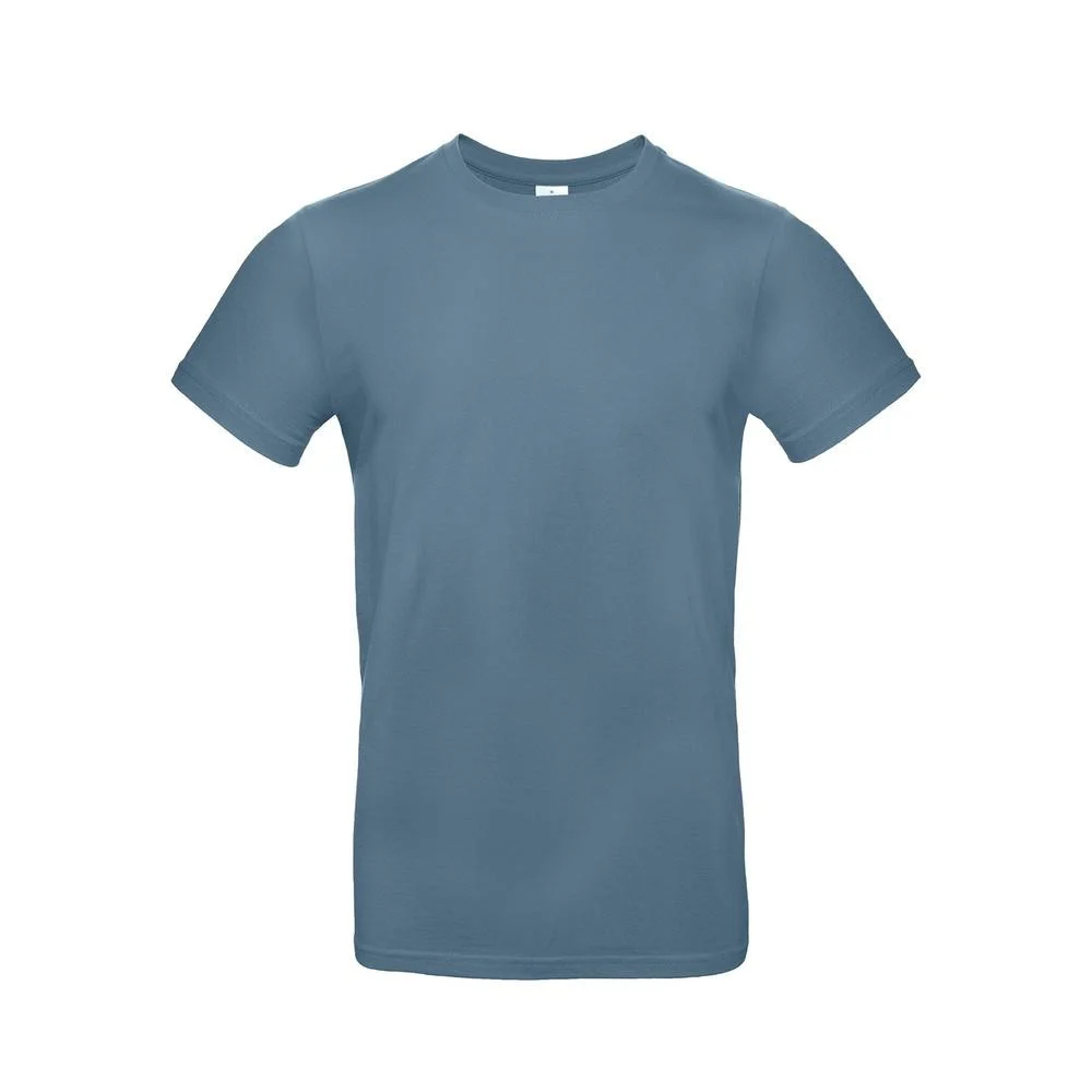 B&C BC03T #E190 T-shirt Heren – Stone Blue
