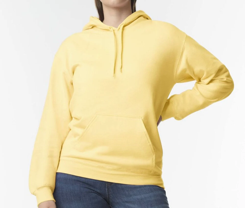 Gildan GNSF50 Unisex Hoodie – Yellow Haze