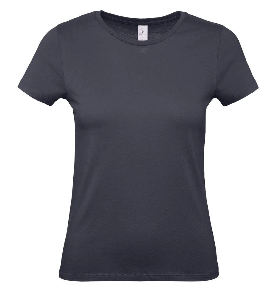 B&C BC02T #E150 T-shirt Dames – Light Navy