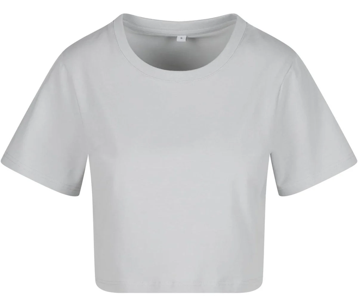 New Morning Studios NM006 Cropped Tee Dames – Light Asphalt