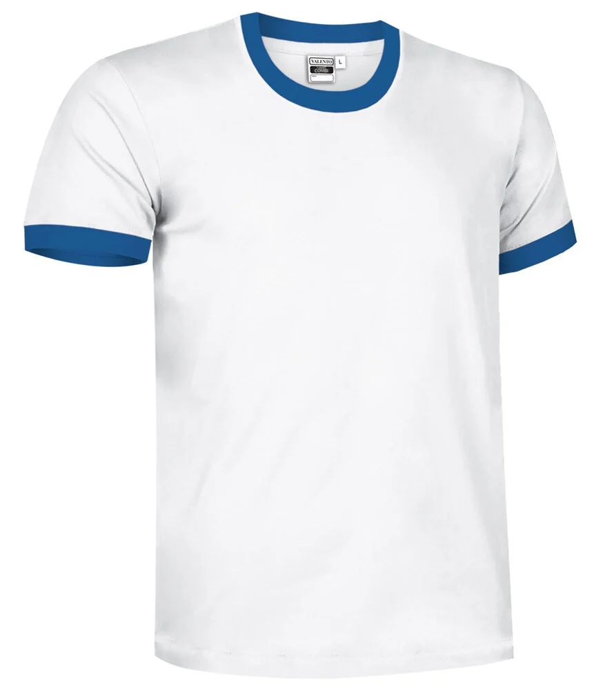 Valento CAVACOM Combi T-shirt – white-royal blue