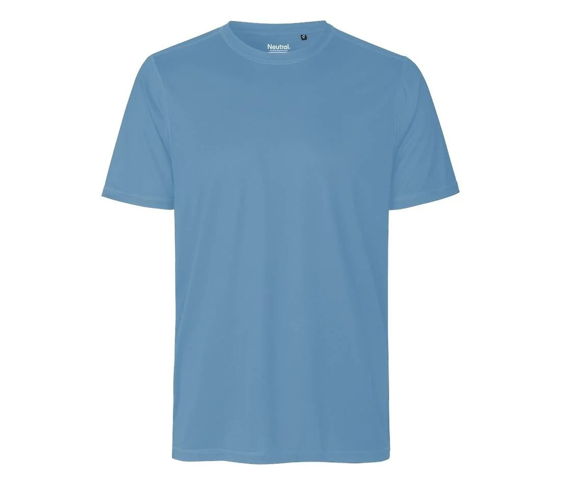 Neutral R61001 Ademend Gerecycled Polyester T-shirt – Dusty Indigo
