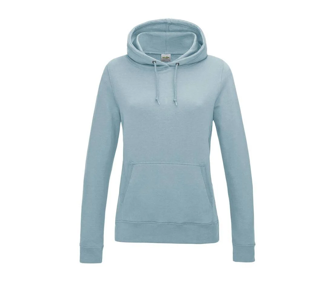 AWDIS JH01F Women's College Hoodie – Sky Blue