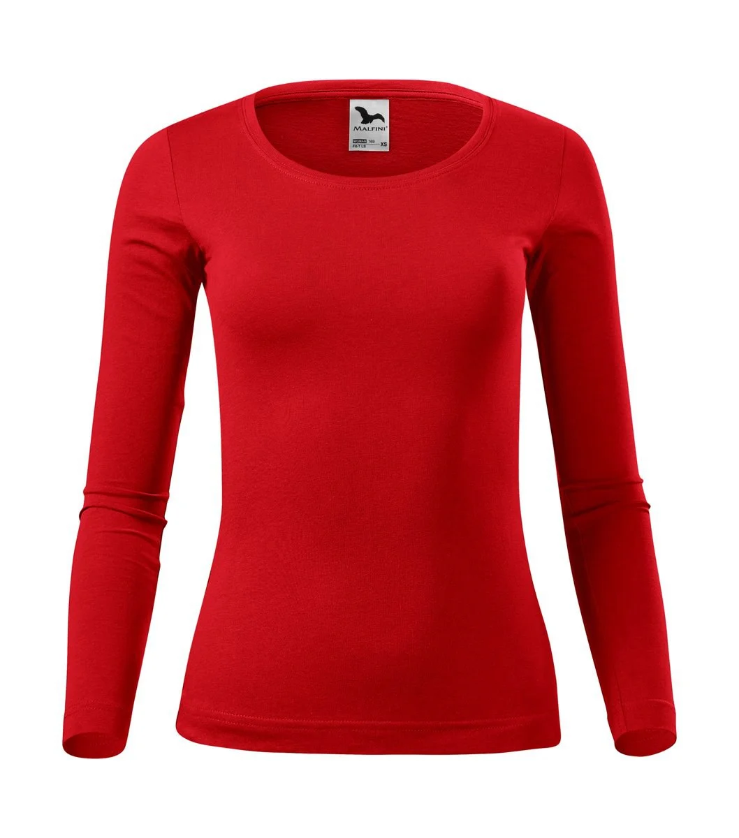 Malfini 169 T-shirt Lange Mouwen Dames – Rood