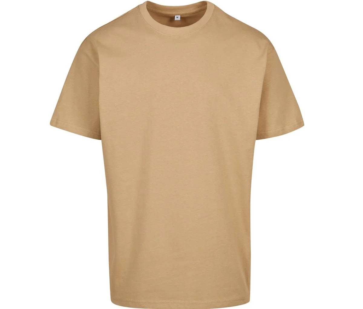 Build Your Brand BY102 Oversized T-shirt – Union Beige