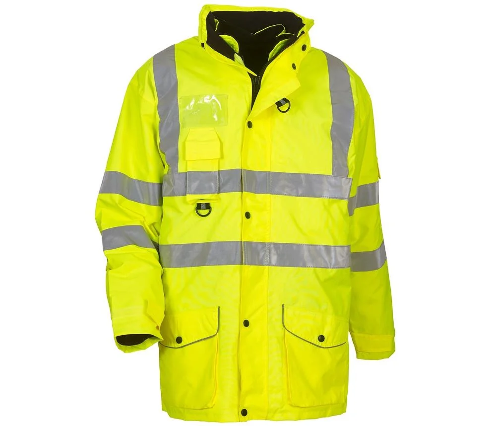 Yoko YK711 Parka Hoge Zichtbaarheid – Hi Vis Yellow