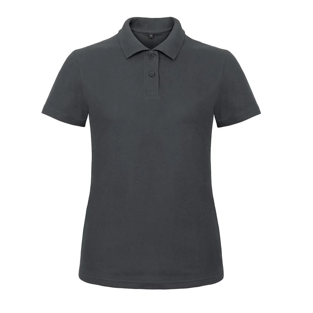 B&C BCI1F ID.001 Polo Dames – Anthracite