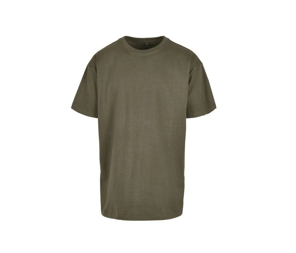 Build Your Brand BY102 Oversized T-shirt – Olive