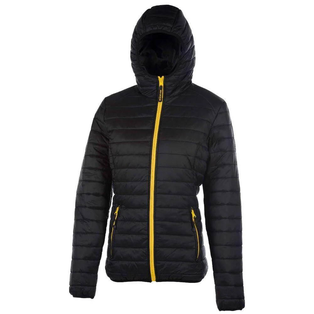 Pen Duick PK761 Pacific Gewatteerde Jas Kinderen – Black/Gold