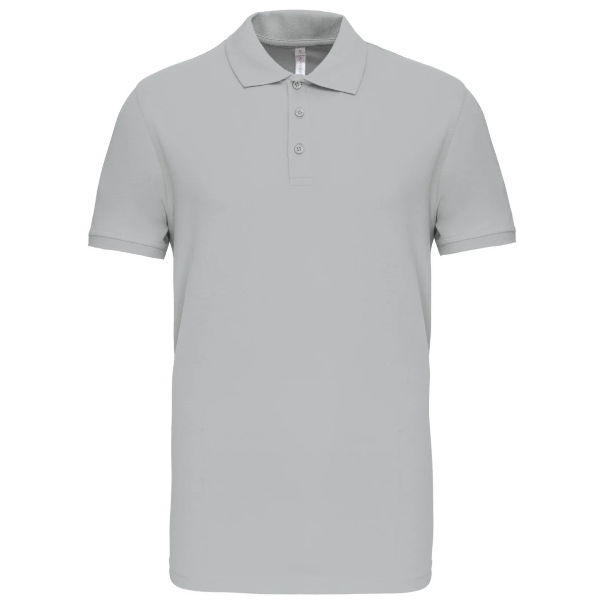 Kariban K239 Polo Heren – Sneeuwgrijs