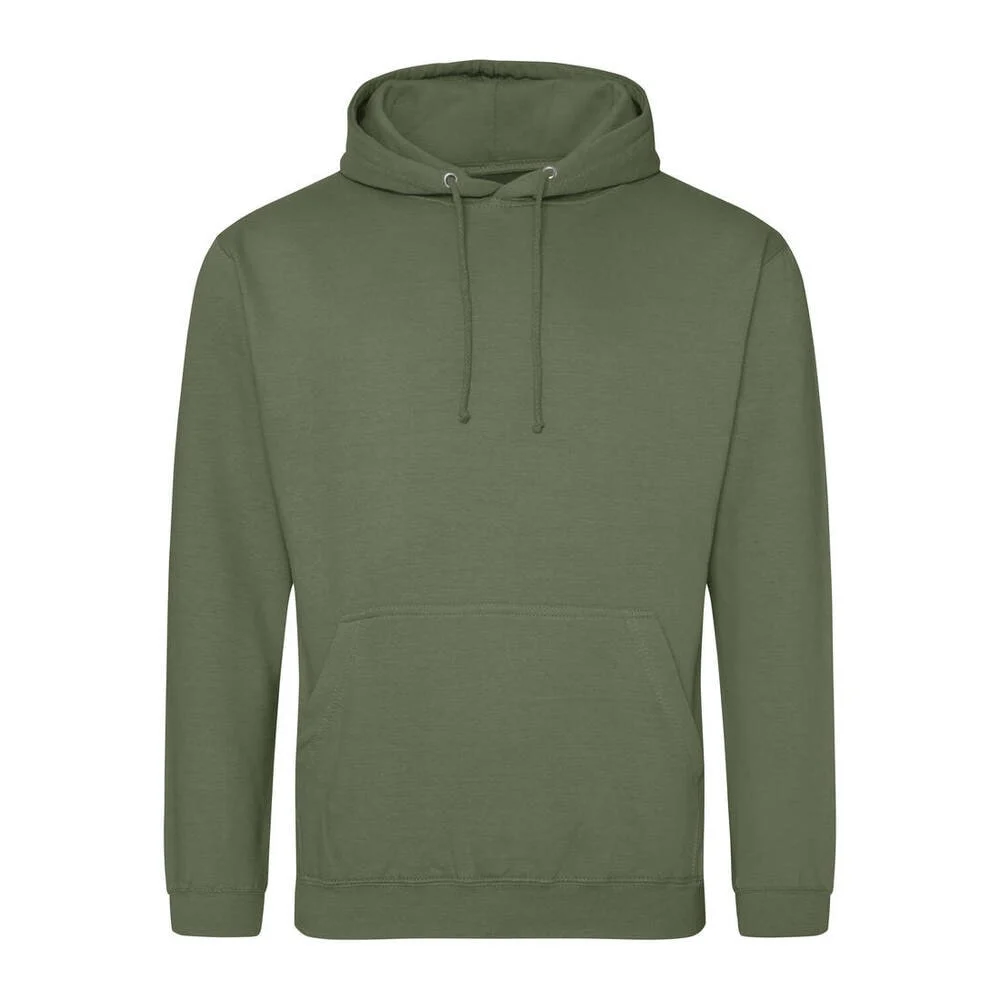 AWDIS Just Hoods JH001 College Hoodie – Earthy Green