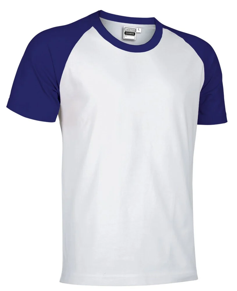 Valento CAVARGC Caiman T-shirt – white-eggplant violet