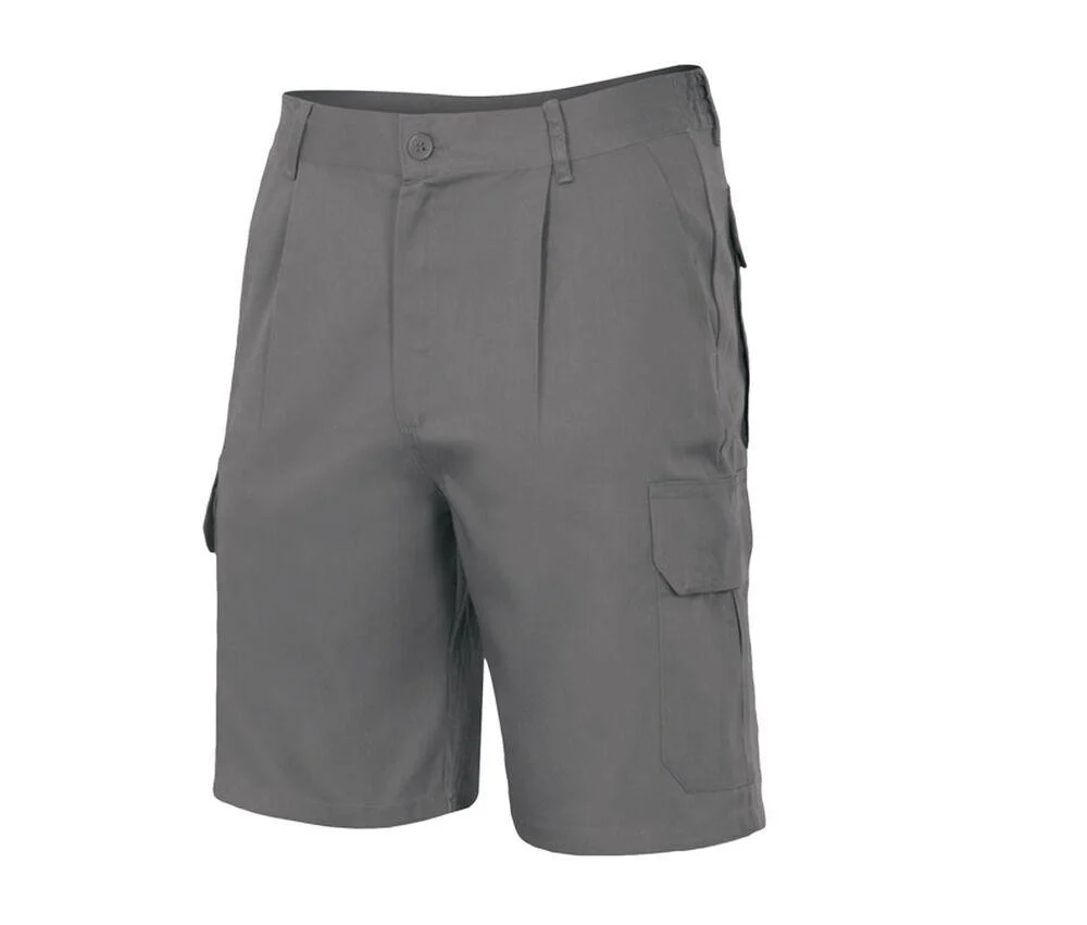 Velilla VL344 Multi-pocket Bermuda Werkshort – Grey