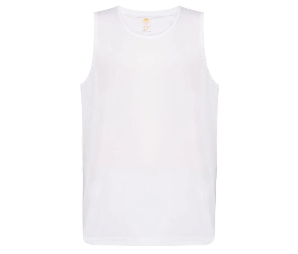JHK JK903 Aruba Sporttanktop Heren – White