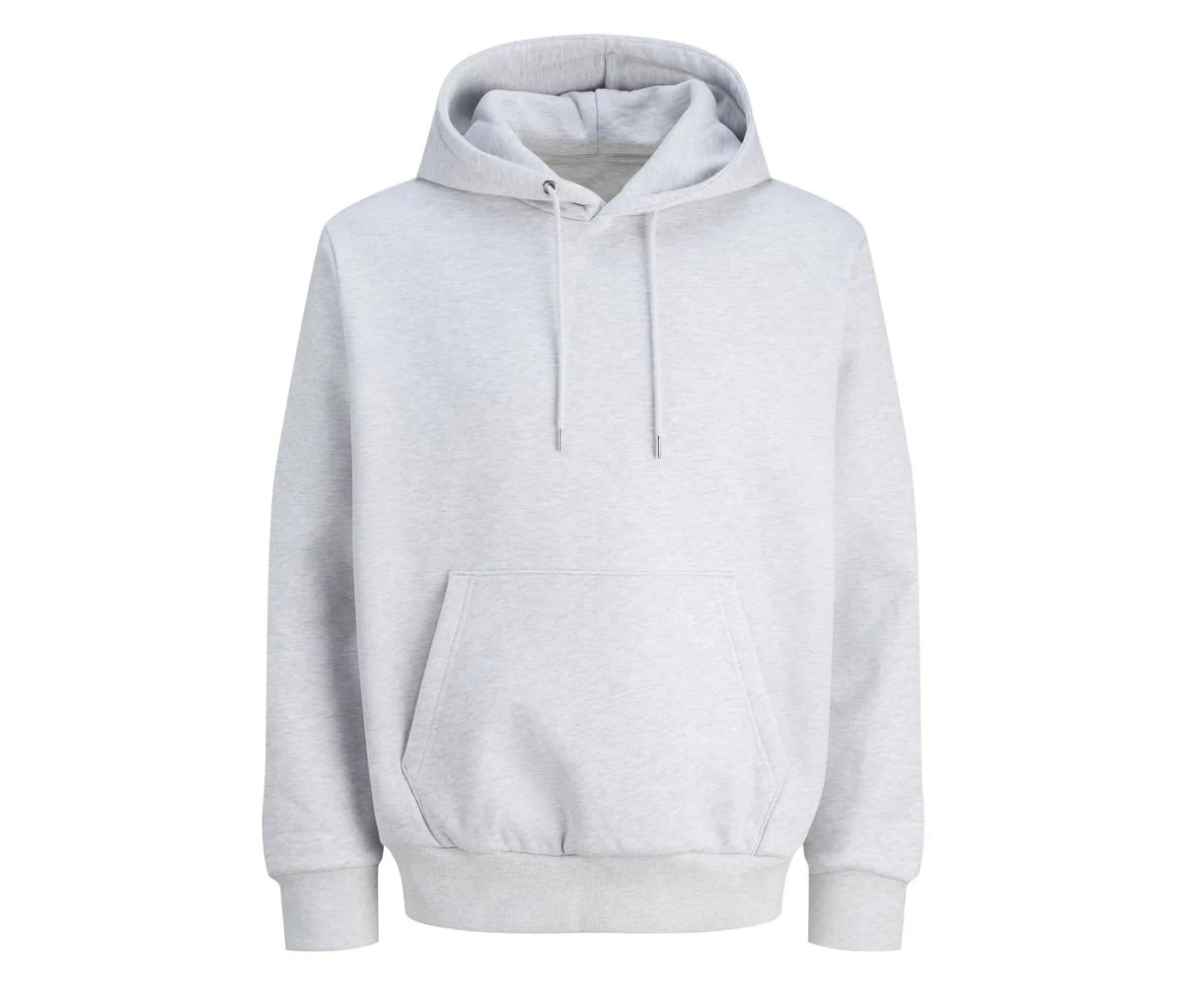 Produkt JACK & JONES JJ6445 Unisex Hoodie – Melange White