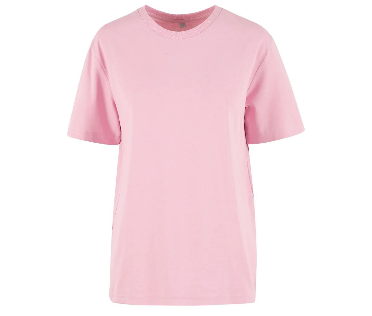 Build Your Brand BY211 Basic T-shirt Dames – Soft Pink