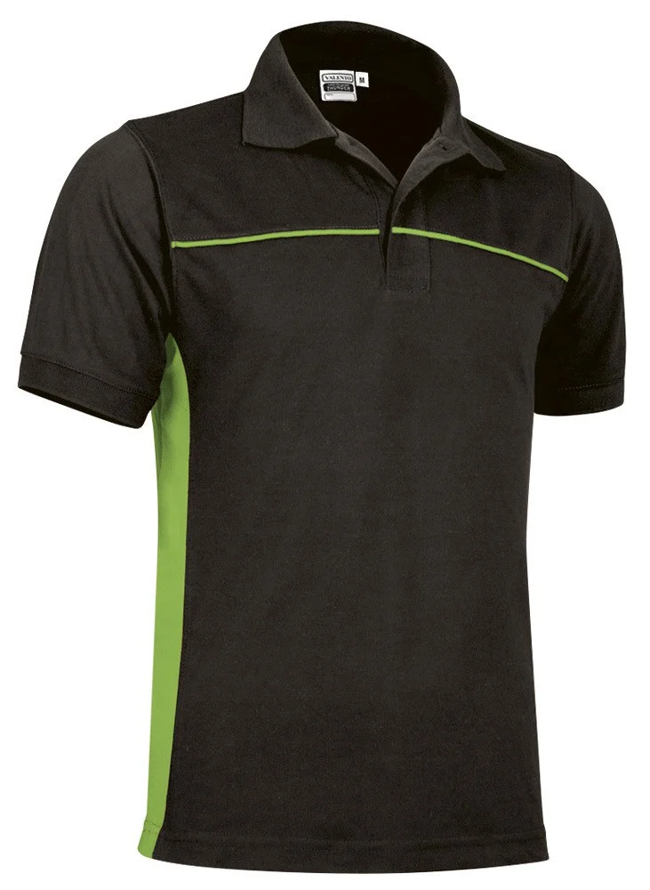 Valento POVATHU Thunder Polo – black-apple green