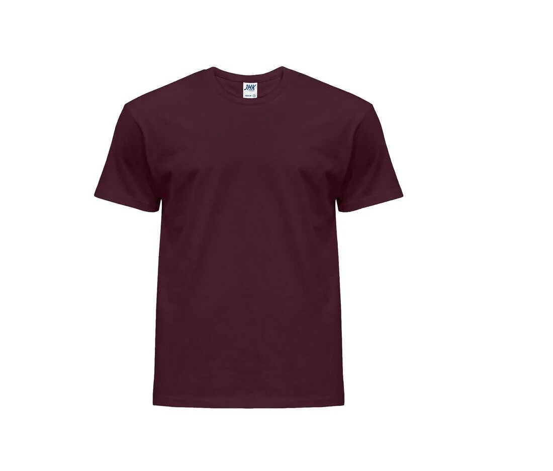 JHK JK155 T-shirt Heren 155 – Burgundy