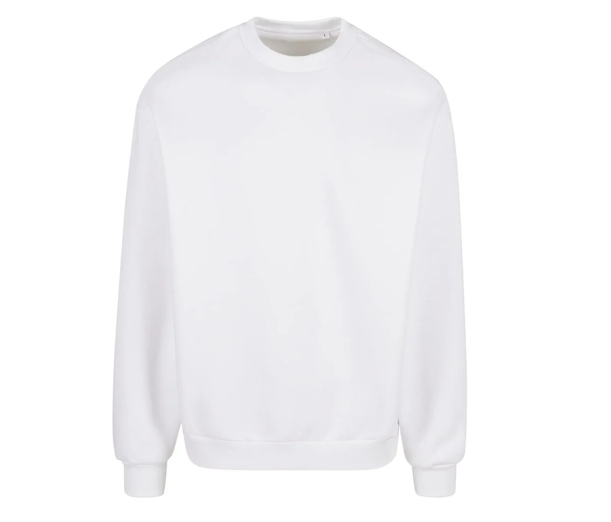 New Morning Studios NM012 Oversized Crewneck – White