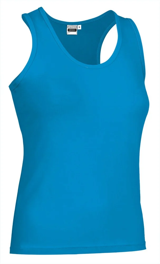 Valento CAVAAMA Amanda T-shirt Dames – Tropisch Blauw
