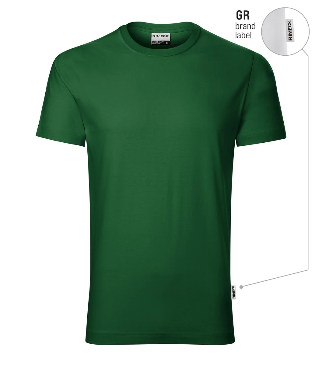 Rimeck R03 Resist Heavy T-shirt Heren – flesgroen 06 (merklabel)
