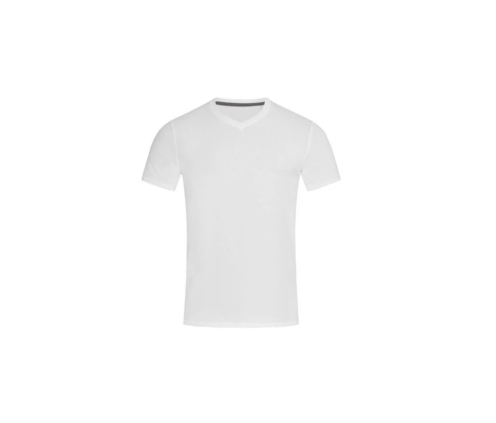 Stedman ST9610 T-shirt V-hals Heren – Wit