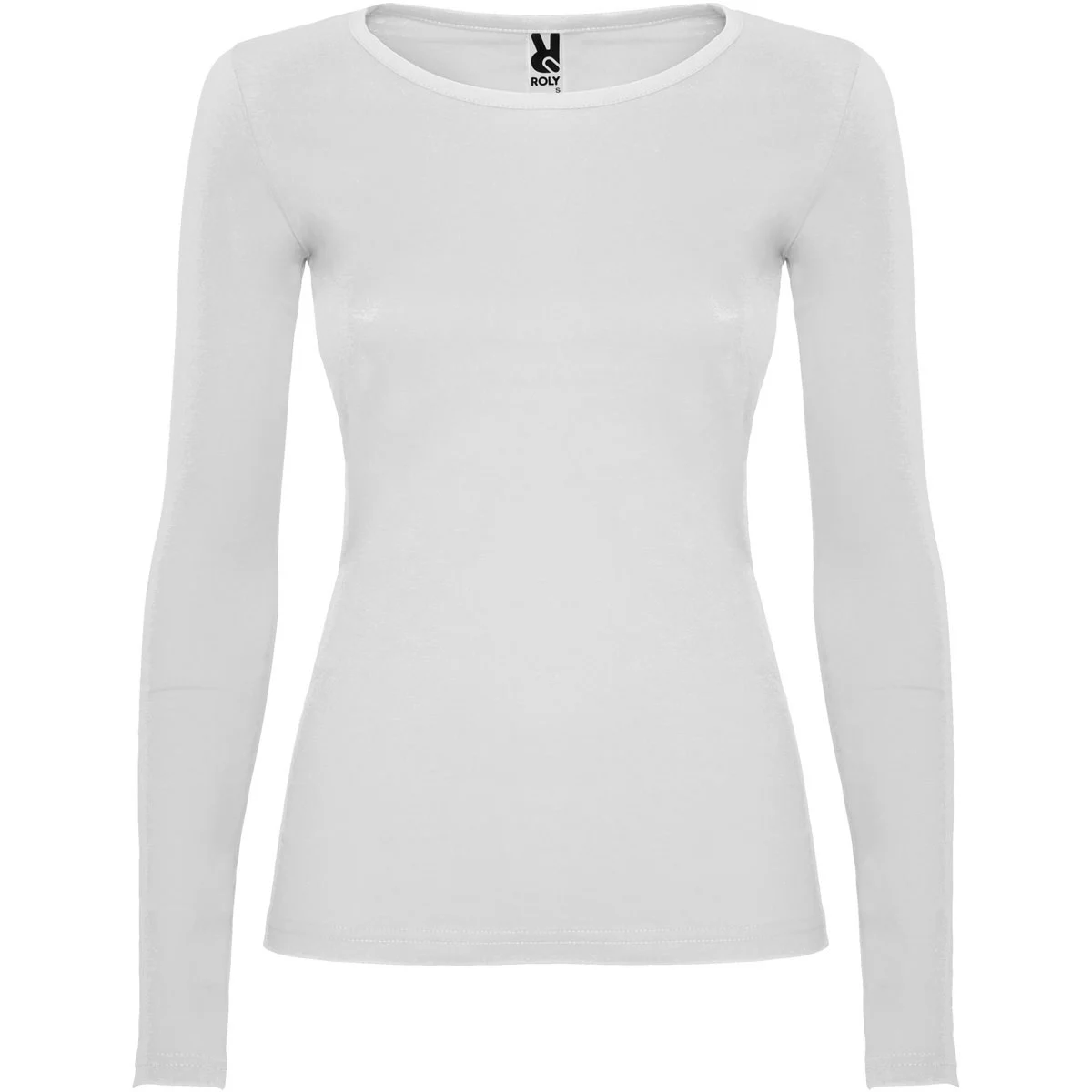 Roly CA1218 Extreme T-shirt Lange Mouwen Dames – Wit