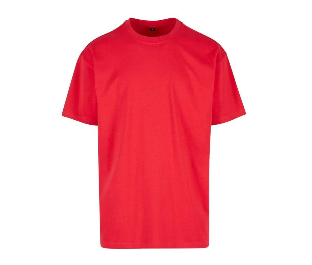 Build Your Brand BY102 Oversized T-shirt – City Red