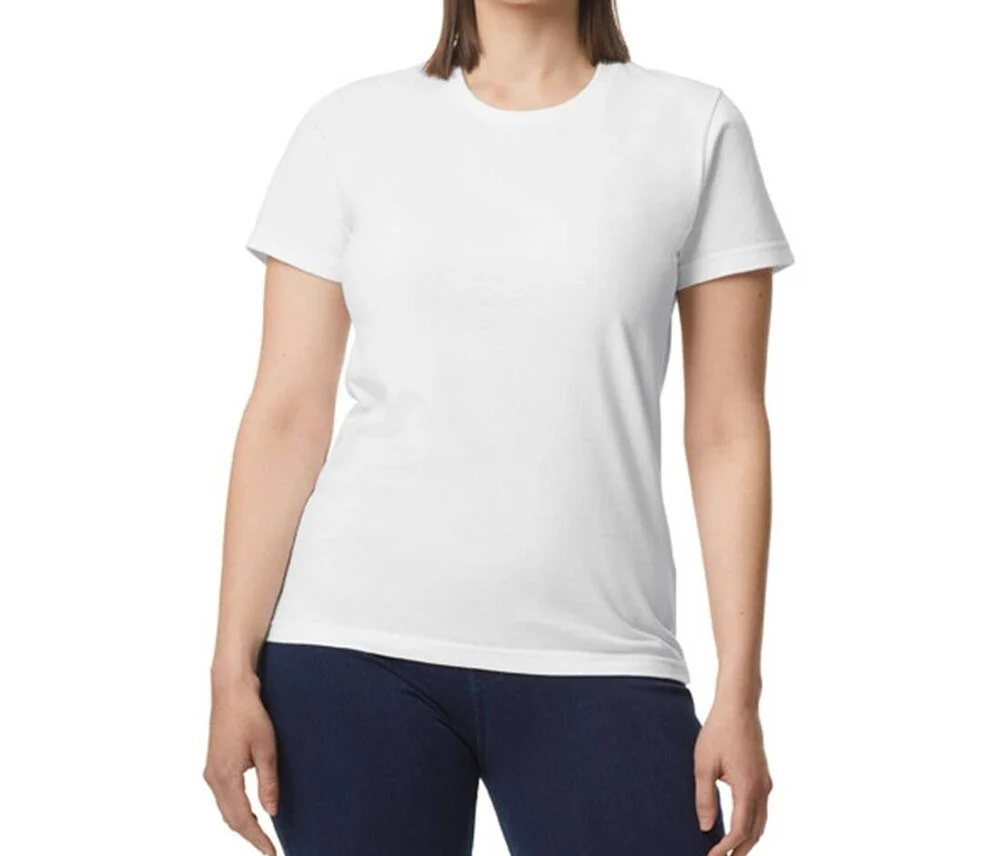 Gildan GN650L T-shirt Dames 180 – White