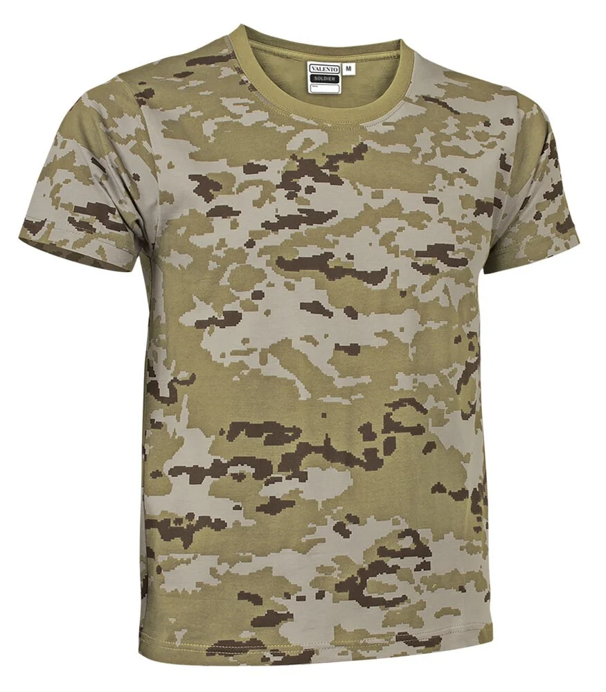 Valento CAVASOL Soldier T-shirt – pixelated arid