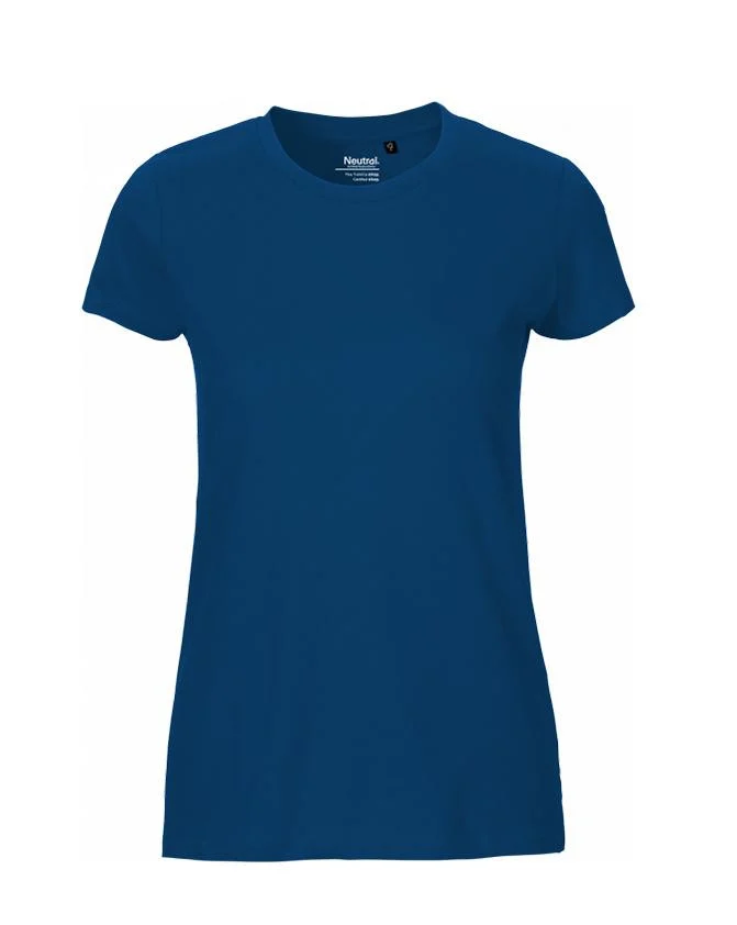 Neutral O81001 Getailleerd T-shirt Dames – Royal blue