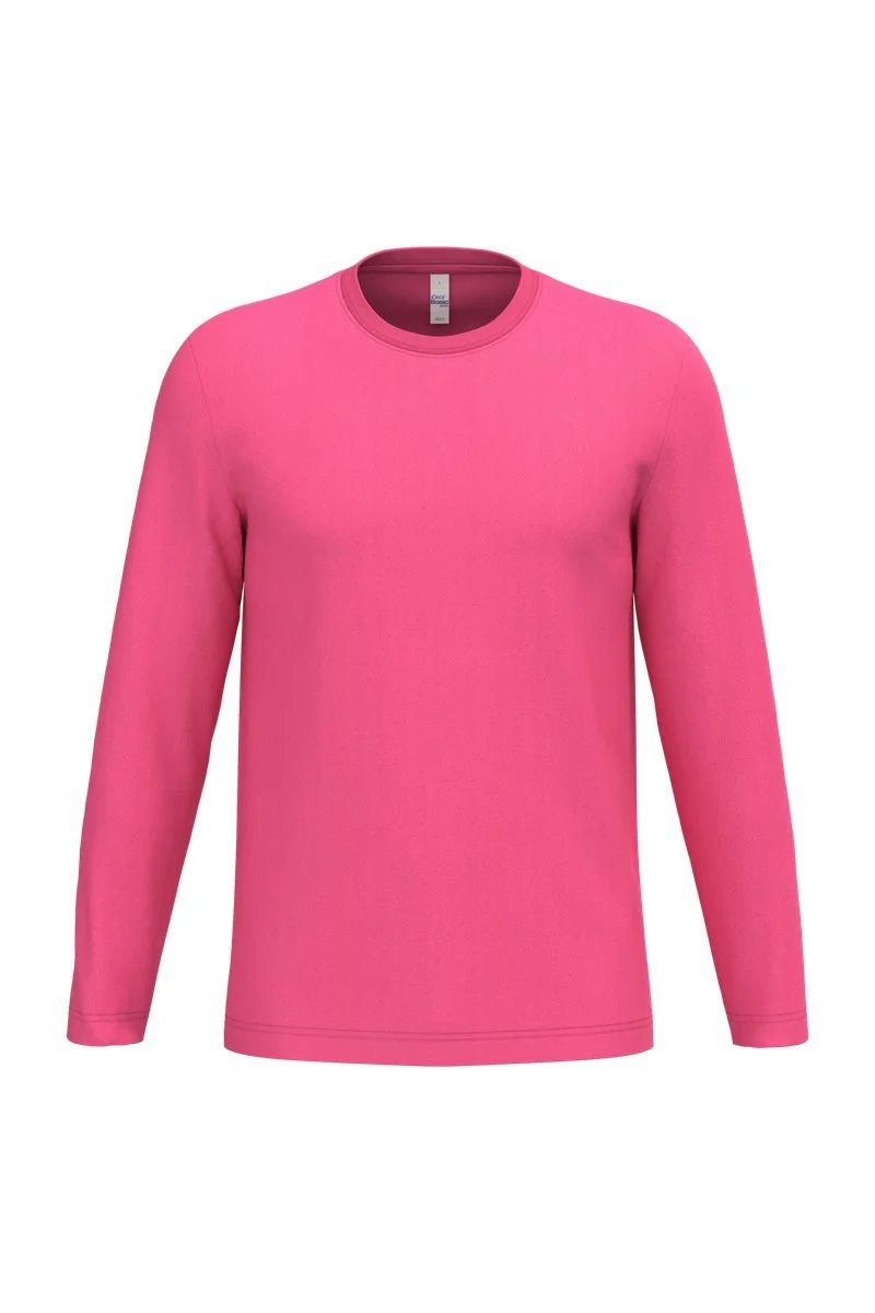 iDeal Basic Brand IB313 T-shirt Lange Mouwen – Ideal Fuchsia