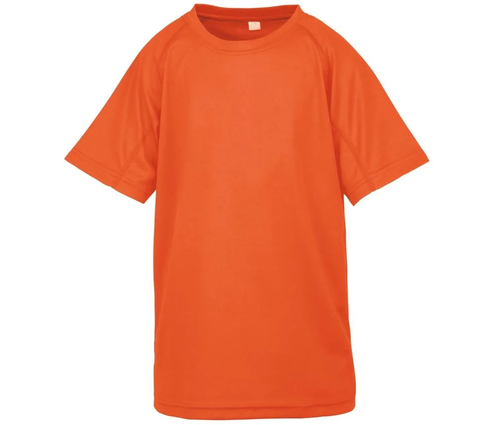 Spiro SP287J Aircool Kinder T-shirt – Flo Orange