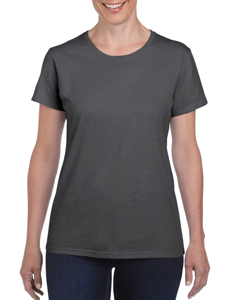 Gildan GI5000L Heavy T-shirt Dames – Donkere Heide
