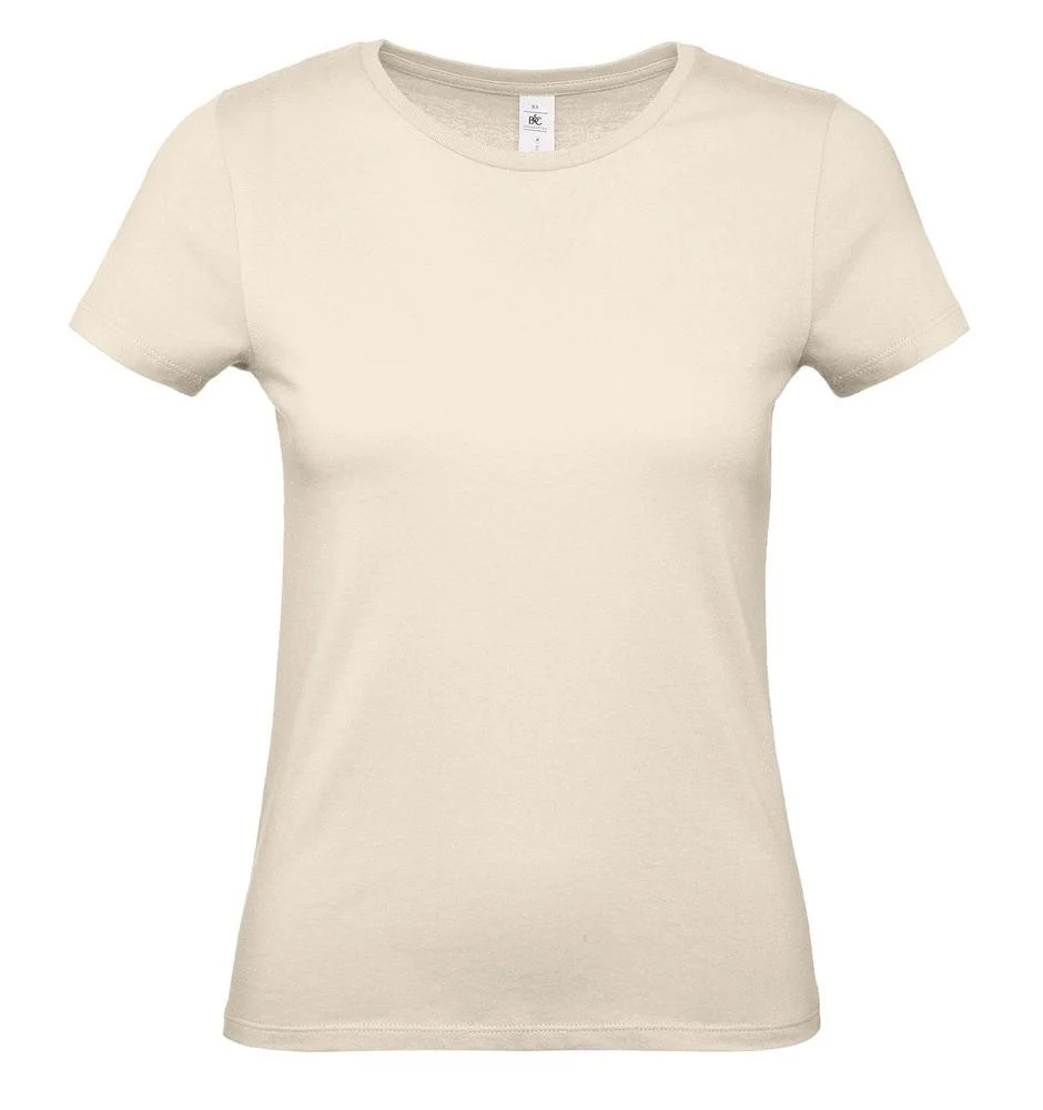 B&C BC02T #E150 T-shirt Dames – Natural