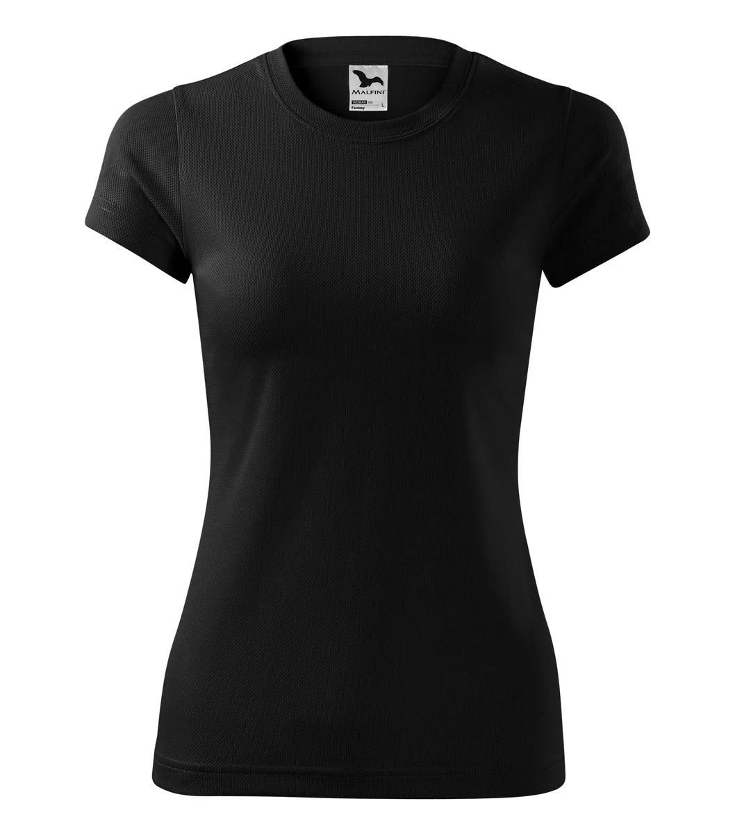 Malfini 140 T-shirt Dames – Zwart