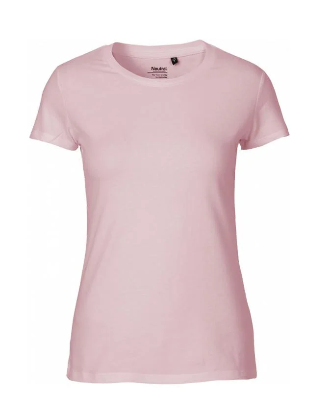 Neutral O81001 Getailleerd T-shirt Dames – Light Pink