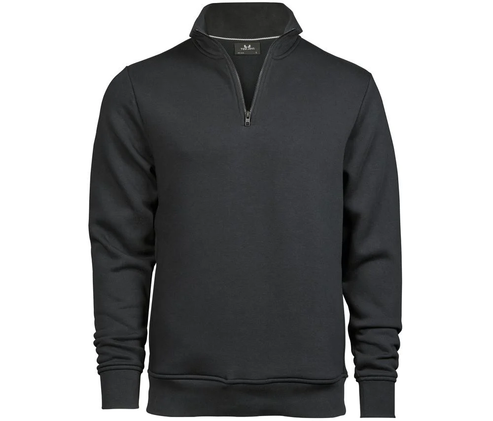 Tee Jays TJ5438 Half Zip Sweater Heren – Dark Grey