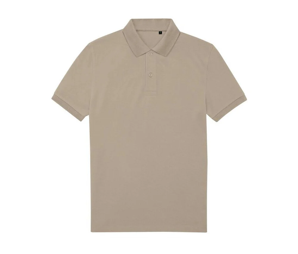 B&C BCU428 65/35 Gerecycled Polyester Polo Heren – Mastic