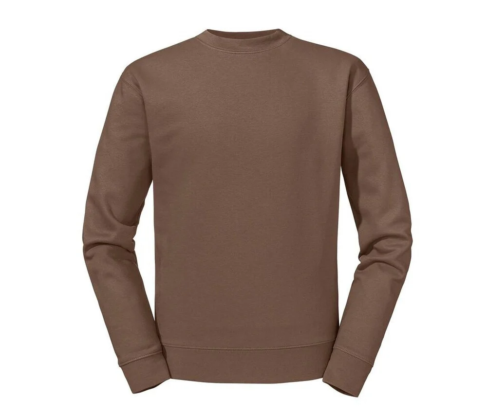 Russell RU262M Klassieke Sweater – Mocha