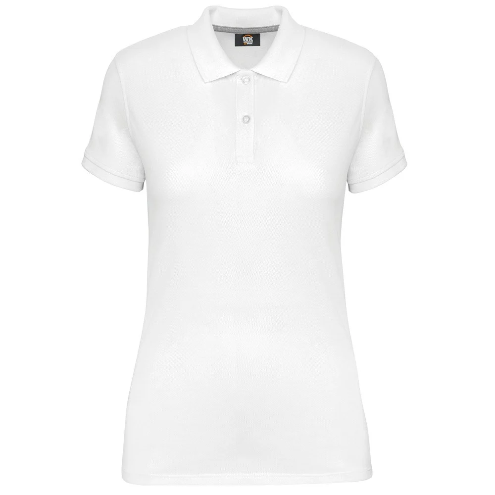 WK. Designed To Work WK275 Polo Dames – Wit
