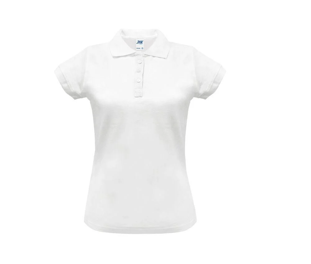 JHK JK211 200 Polo Dames – White
