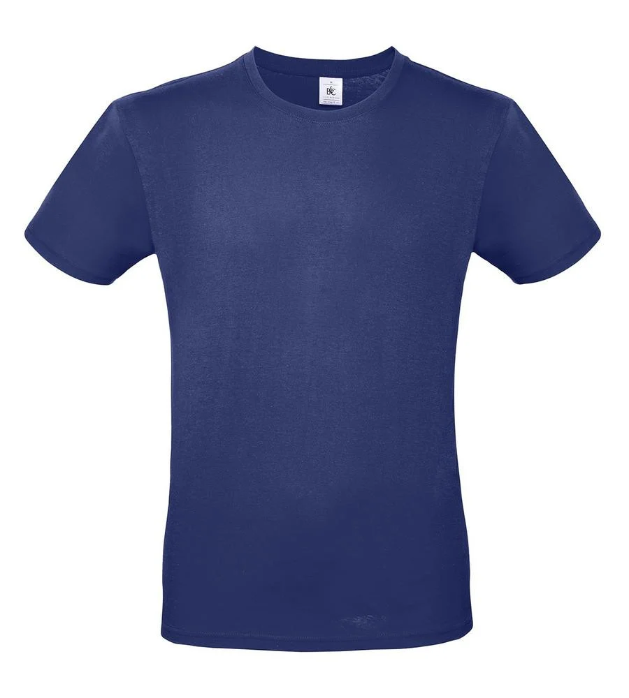 B&C BC01T #E150 T-shirt Heren – Electric Blue