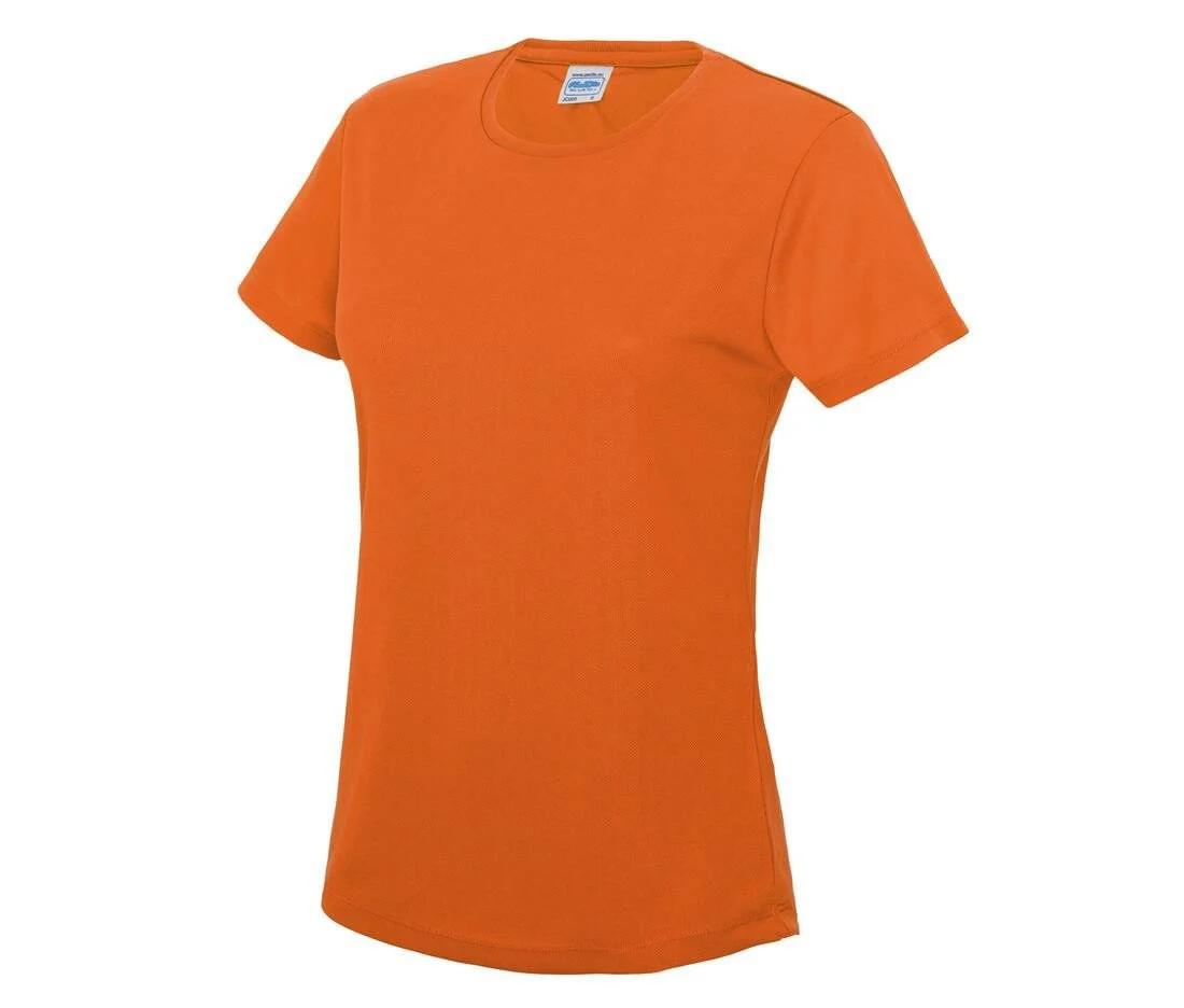 Just Cool JC005 Cool T Dames – Electric Orange