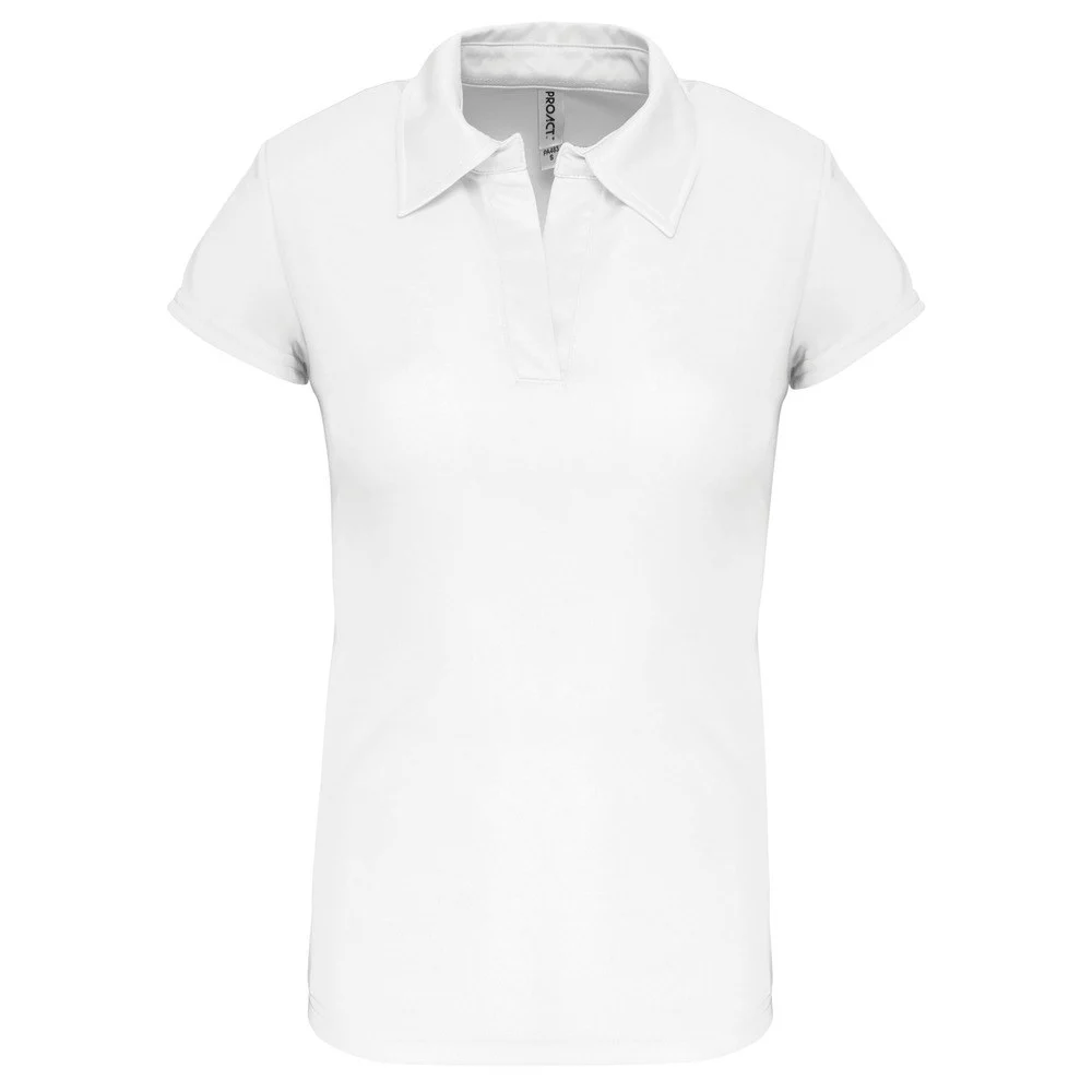 Proact PA483 Polo Dames – Wit