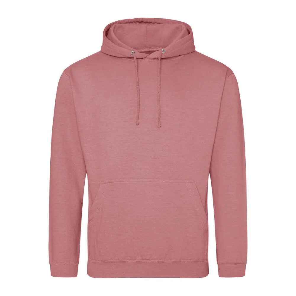 AWDIS Just Hoods JH001 College Hoodie – Dusty Rose